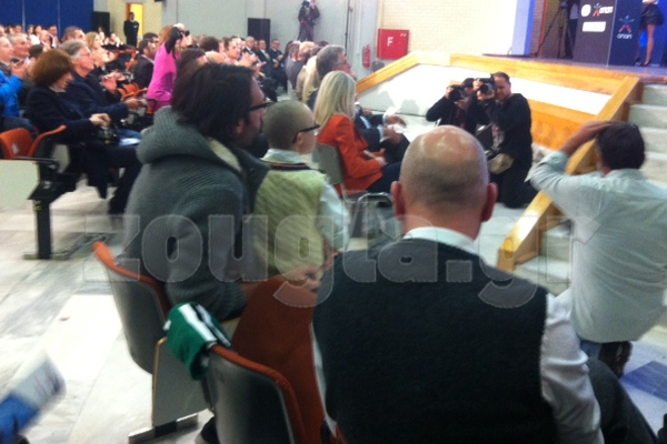 Ο μικρός Τζέι μαζί με τον Σαμαρά