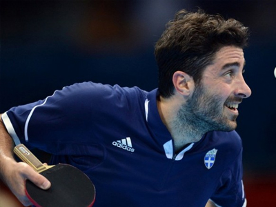 Πινγκ πονγκ: «Ποδαρικό» με το… δεξί για τον Γκιώνη στο Ντίσελντορφ