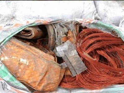 Τρεις συλλήψεις για κλοπή χαλκού στα Φάρσαλα