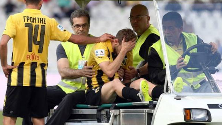 ΑΕΚ: Χειρουργήθηκε επιτυχώς ο Μπακάκης