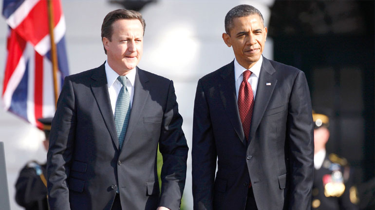 Τηλεφωνική επικοινωνία Ομπάμα-Κάμερον για την Ελλάδα