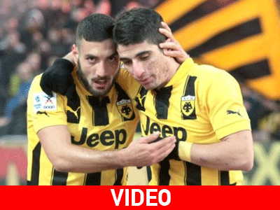 Θριαμβευτική πρόκριση για την ΑΕΚ, 3-0 τον Ατρόμητο