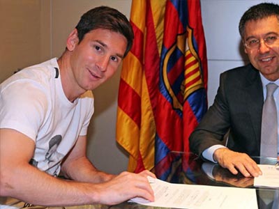 Μπαρτσελόνα: Υπέγραψε το νέο του συμβόλαιο ο Μέσι