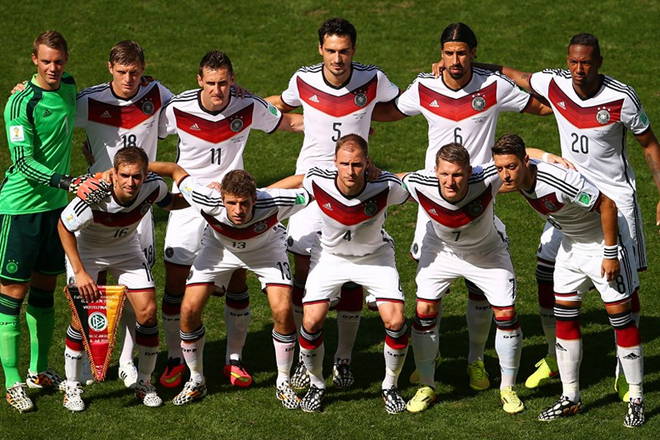 H ενδεκάδα της Γερμανίας