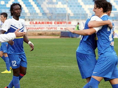 Football League: Έπιασε κορυφή με ανατροπή η Λαμία Football League: Έπιασε κορυφή με ανατροπή η Λαμία