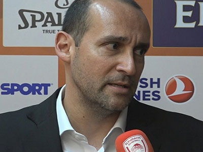 Αγγελόπουλος: «Στόχος μας το πλεονέκτημα έδρας»