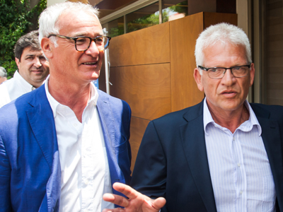 «Κανένα ζήτημα με τον Ρανιέρι»