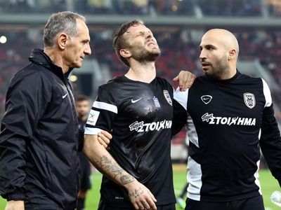 ΠΑΟΚ: Νοκ-άουτ για 10 ημέρες ο Σκόνδρας