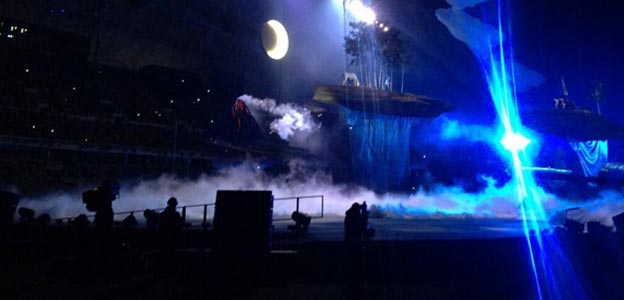  Εντυπωσιακή φωτογραφία από το ξεκίνημα της τελετής έναρξης