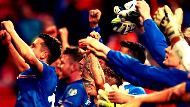 Μεθυσμένη πολιτεία η Ισλανδία για την πρόκριση στο Euro 2016