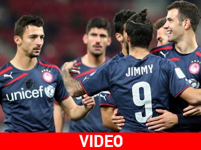 Σταμάτησε στα οκτώ γκολ ο Ολυμπιακός με τον Τύρναβο