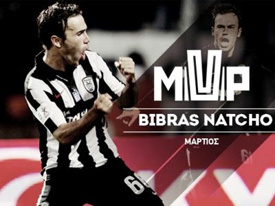 ΠΑΟΚ: Κορυφαίος για τον Μάρτιο ο Νάτχο