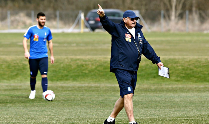 Εθνική: Έμφαση στην τακτική από τον Μαρκαριάν
