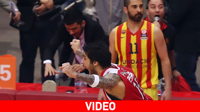 Στο φάιναλ φορ με buzzer beater-τρίποντο του Πρίντεζη ο Ολυμπιακός Στο φάιναλ φορ με buzzer beater-τρίποντο του Πρίντεζη ο Ολυμπιακός