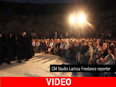 Λάρισα: Ξαναζωντάνεψε μετά από 2.500 χρόνια το αρχαίο θέατρο