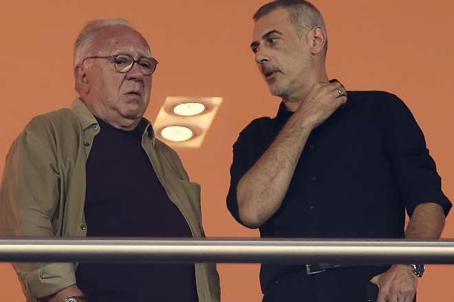 Οι Σωκράτης Κόκκαλης και Γιάννης Μώραλης