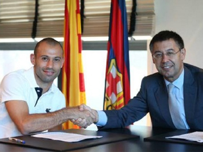 Μπαρτσελόνα: Ανανέωσε ο Μασεράνο μέχρι το 2018