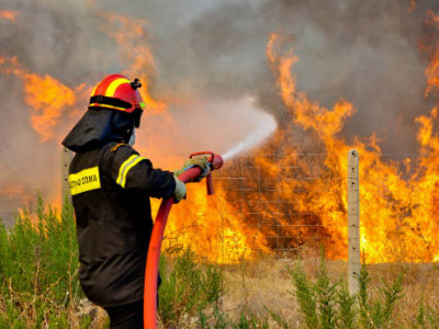 Μεγάλη πυρκαγιά στην Κρήτη