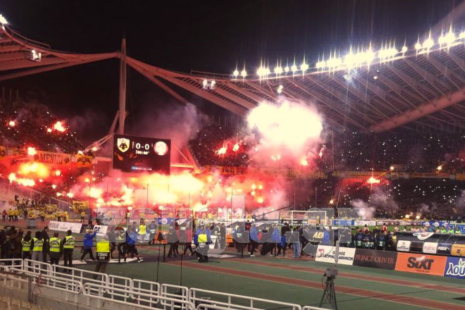 Το ΟΑΚΑ που 'φλέγεται'