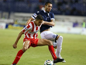 Μία από τις πολλές μονομαχίες του ματς