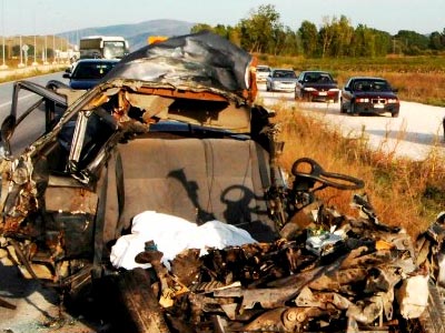 Θανατηφόρο τροχαίο στις Καστανιές Έβρου