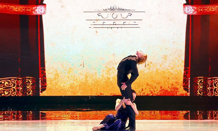 Φαντασμαγορικό το σόου των Ρώσων, που περιείχε φυσικά και μπαλέτο