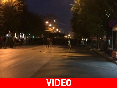 Θεσσαλονίκη: Μικροένταση στην πορεία για τον Παύλο Φύσσα