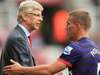 Βενγκέρ: «Δεν φεύγει ο Ποντόλσκι»