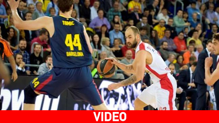 Λύγισε στη Βαρκελώνη ο Ολυμπιακός, ηττήθηκε με 73-57 από την Μπαρτσελόνα