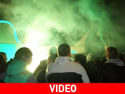 Αποθέωση στο Αγρίνιο για τον Παναθηναϊκό