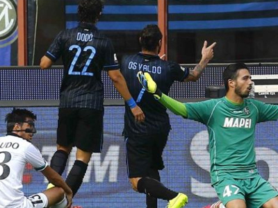 Kαμπιονάτο: Νέα «εφτάρα» της Ίντερ στη Σασουόλο