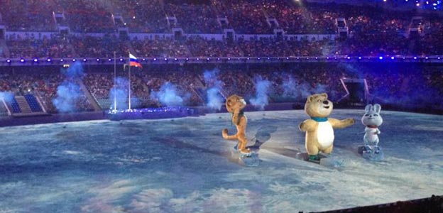  Oι τρεις μασκοτ της διοργάνωσης