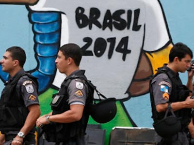 Δακρυγόνα και πλαστικές σφαίρες αγόρασε η αστυνομία της Βραζιλίας για το Μουντιάλ
