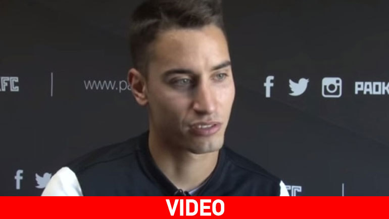 Κοροβέσης: «Θα καταθέσω τη ψυχή μου στο γήπεδο για τον ΠΑΟΚ»