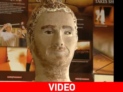 Το… σοκολατένιο άγαλμα του Beckham