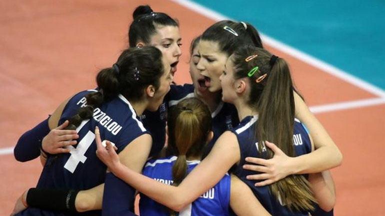 Βόλεϊ:  Για την 5η θέση η Εθνική Κορασίδων