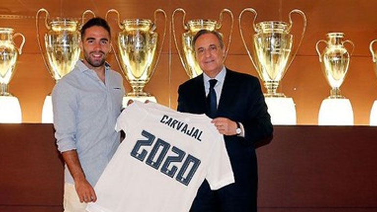 Ανανέωσε με τον Καρβαχάλ η Ρεάλ