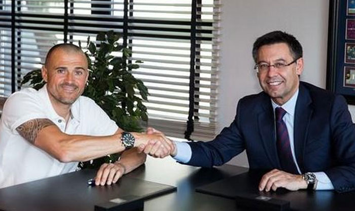 Mπαρτσελόνα: Υπέγραψε το νέο του συμβόλαιο ο Λουίς Ενρίκε