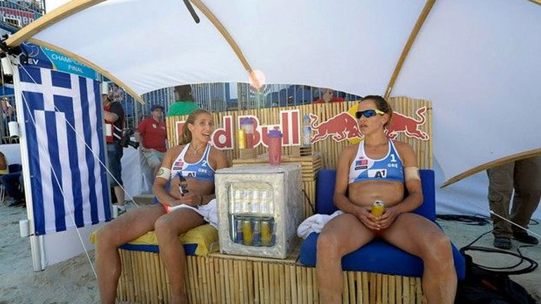 Μπιτς βόλεϊ: Στην πέμπτη θέση οι Αρβανίτη/Τσιαρτσιάνη