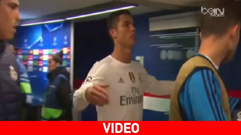 Έξαλλος ο Κριστιάνο Ρονάλντο μετά το ματς με την Παρί