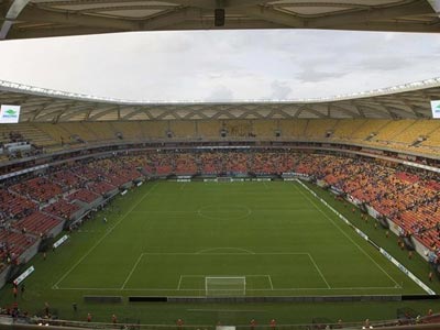 Μουντιάλ 2014: Πρόβλημα με το χορτάρι στο γήπεδο του Μανάους Μουντιάλ 2014: Πρόβλημα με το χορτάρι στο γήπεδο του Μανάους