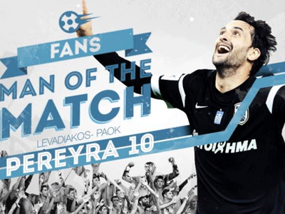 ΠΑΟΚ: MVP ο Περέιρα