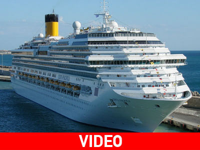 Το τεράστιο… Costa Pacifica στο Ηράκλειο
