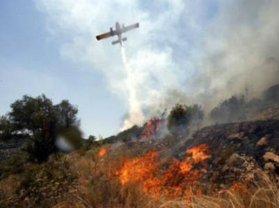Πυρκαγιά στη Λέσβο