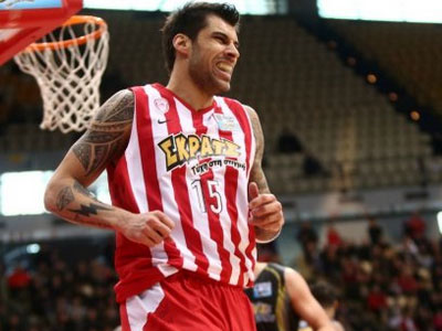 Ολυμπιακός: Αμφίβολος ενόψει του αγώνα με τη Μάλαγα ο Πρίντεζης