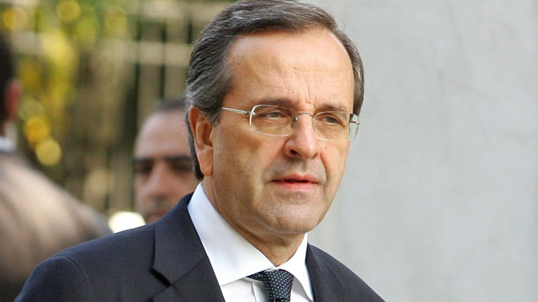 Συναντήθηκε με τον πρόεδρο της ΓΣΕΒΕΕ ο Σαμαράς