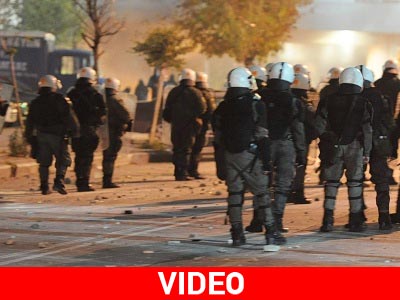 Επεισόδια και χρήση χημικών έξω από την Τούμπα