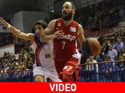 Αγχωτική νίκη-πρόκριση για τον Ολυμπιακό