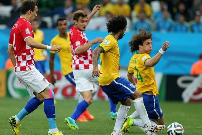 Μία από τις πολλές μάχες στον αγωνιστικό χώρο