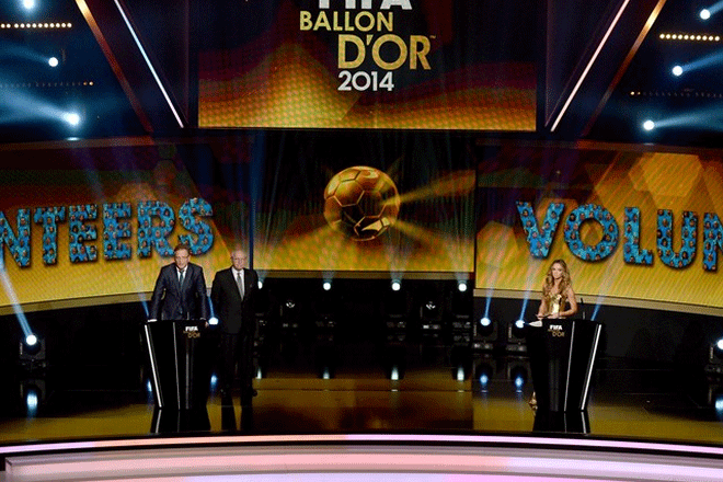 Ο χώρος της τελετής απονομής